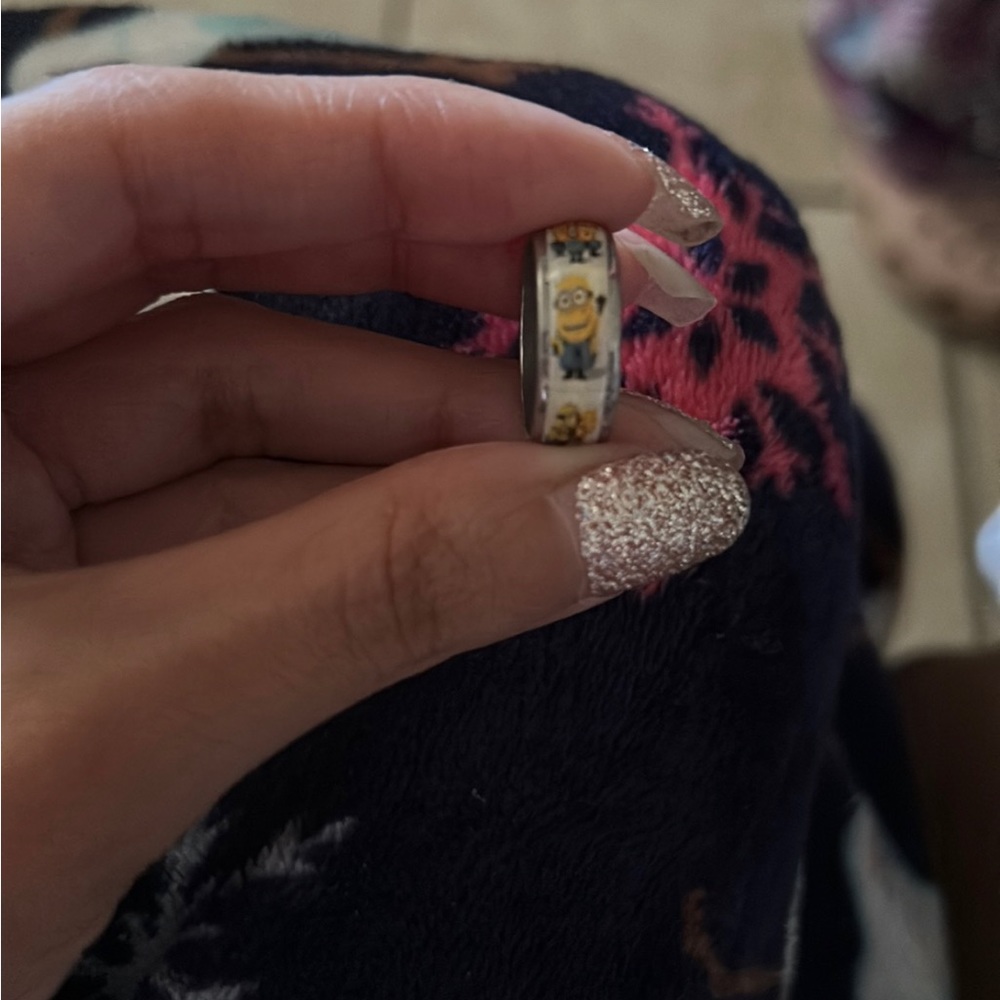 Kids stainless steel rings $5each